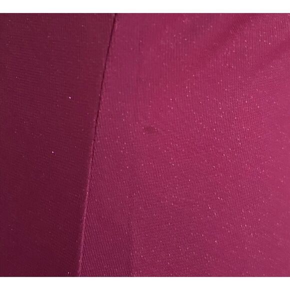 Vintage Perceptions USA Made Metallic Purple Mermaid Style Prom Evening Dress L - Picture 4 of 8